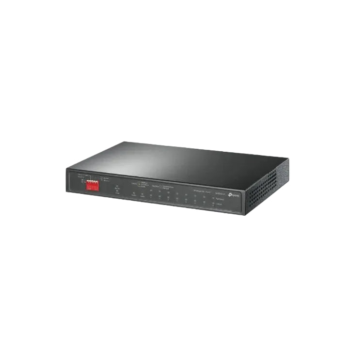 TP - Link TL - SG1210P 10 - Port Gigabit Switch with 8 - Port PoE+ - Total Security Equipment